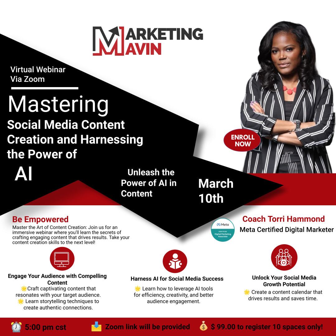 Marketing Matters Content Creation Course